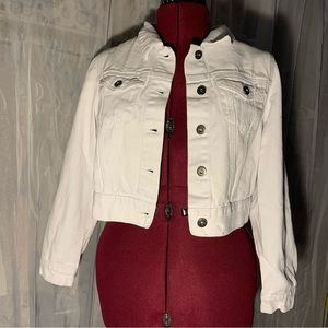 White Denim Jacket